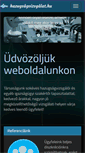 Mobile Screenshot of hazugsagvizsgalat.hu